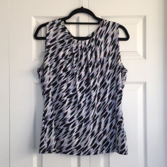 Worn Once! Calvin Klein Pleated Neck Top - Picture 11 of 11